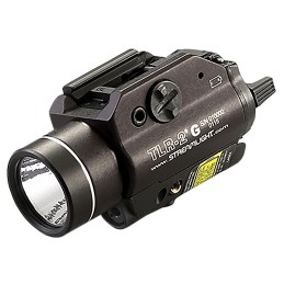 Streamlight 69250 TLR2 G Gun Light  Black Anodized 300 Lumens White LEDGreen Laser