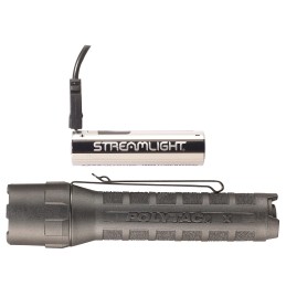 Streamlight 88610 PolyTac X USB  Black 35260600 Lumens White LED