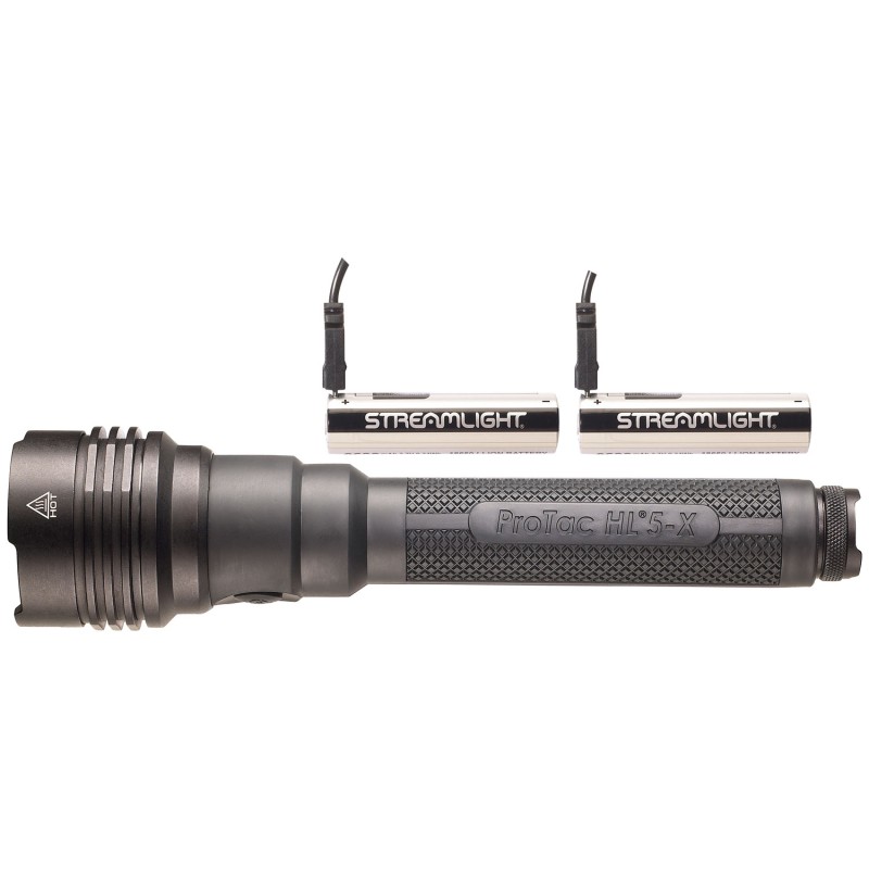 Streamlight 88080 ProTac HL 5X USB Flashlight  Black Anodized 250100025003500 Lumens White LED