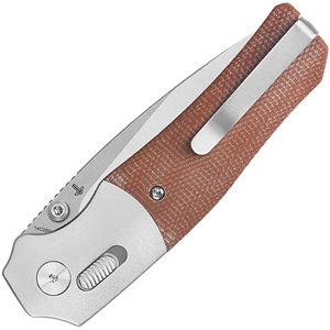 Vault Glyde Lock Tan Micarta