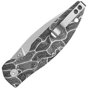 Turtle Punk Linerlock Blk/Wht