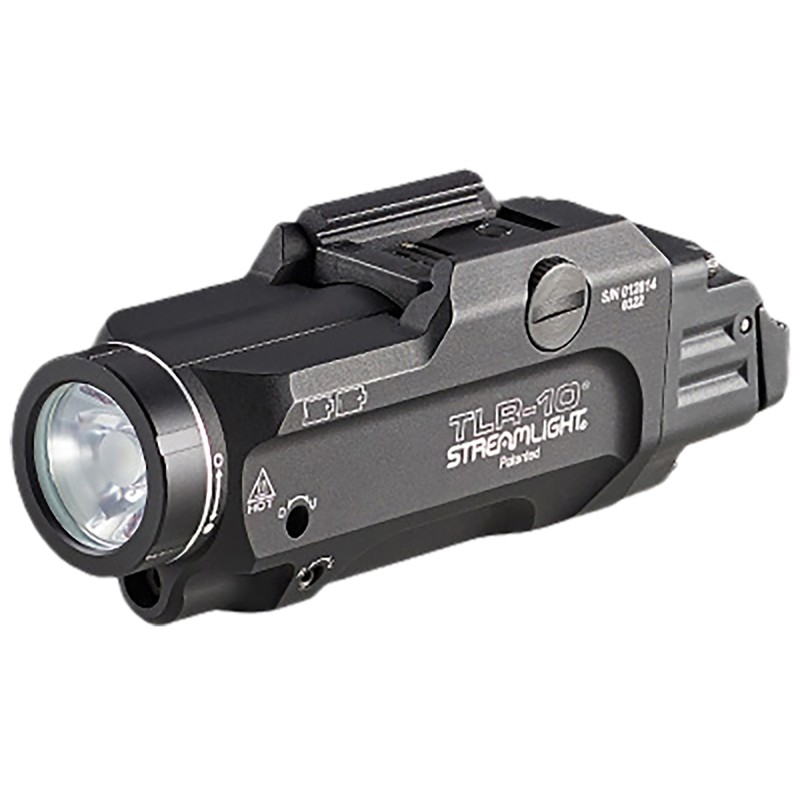 Streamlight 69470 TLR10 Gun Light with Red Laser  Black Anodized 1000 Lumens White LED