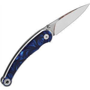 Dolphin Linerlock Blue Resin