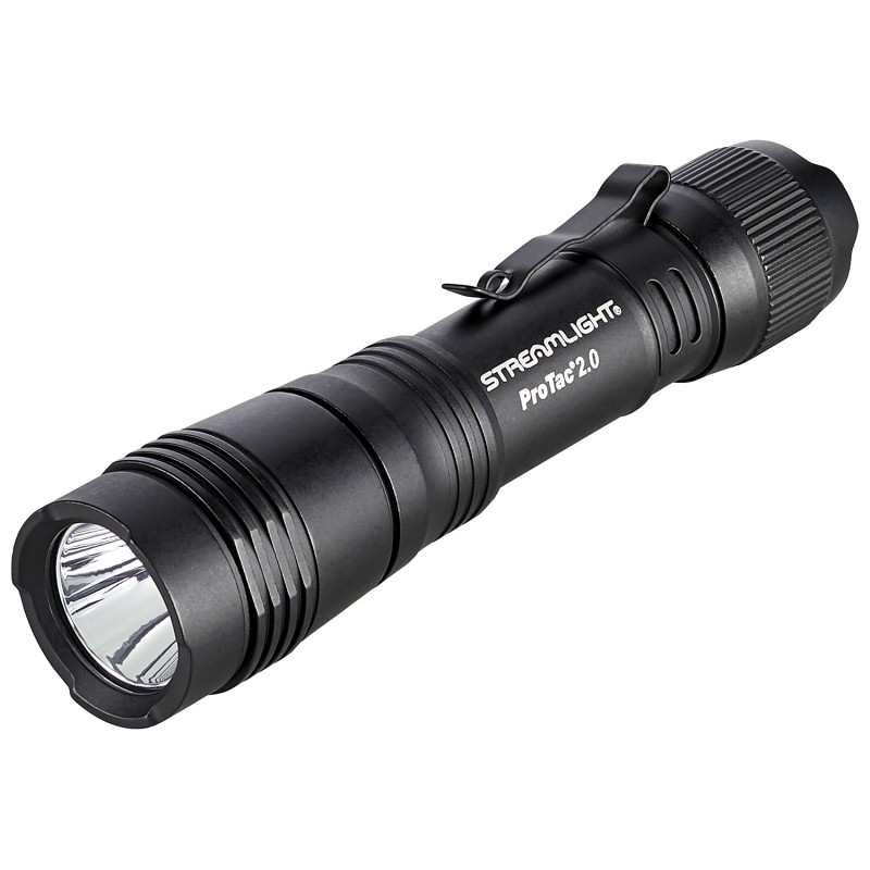 Streamlight 89000 ProTac 2.0 Flashlight  Black Anodized 1005702000 Lumens White LED