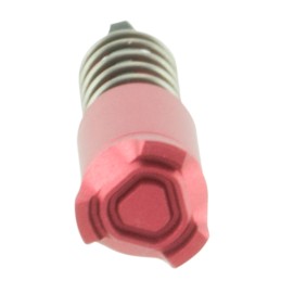 Strike Industries ARSFARED AR Forward Assist Red Anodized Aluminum Fits AR15M16