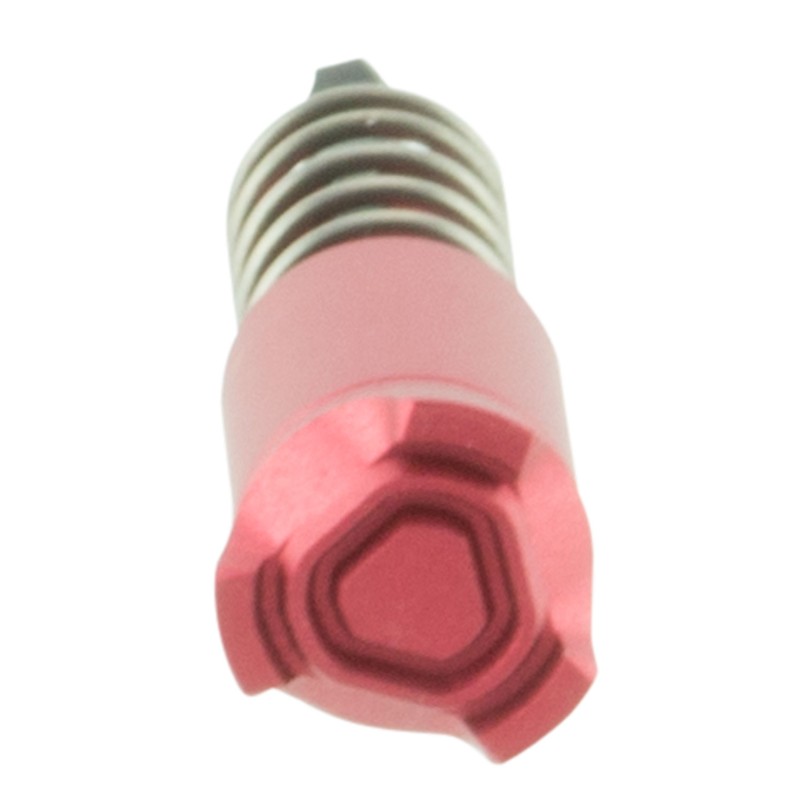 Strike Industries ARSFARED AR Forward Assist Red Anodized Aluminum Fits AR15M16