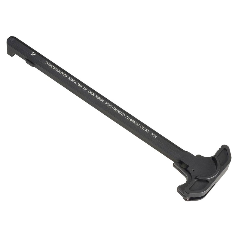 Strike Industries ARCH308 Charging Handle  AR10 Black Anodized Aluminum