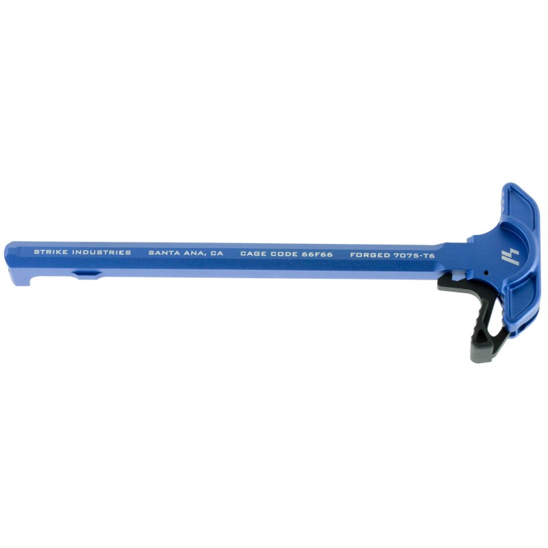 Strike ARCHELBLU Extended Latch Charging Handle AR15 Blue Anodized Aluminum