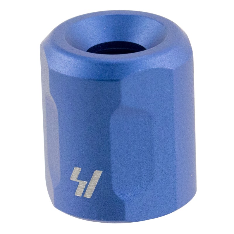 Strike BCTPBLU Barrel Thread Protector  223 Rem5.56x45mm NATO AR Platform Blue Anodized Aluminum 1228 tpi