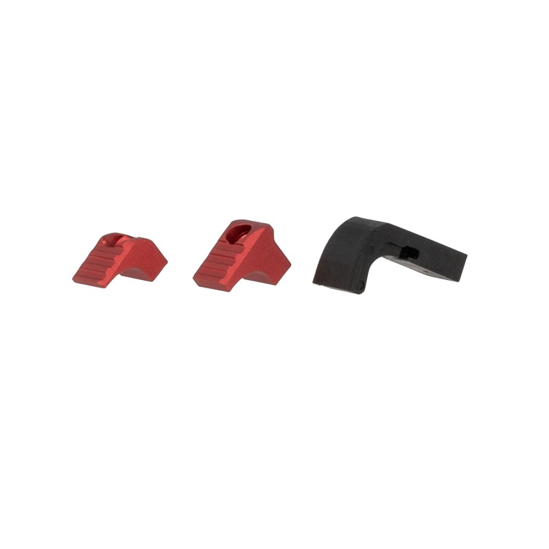 Strike Industries G4MAGRELEASERED Modular Magazine Release SIG4 Compatible wMost Glock Gen45 Red Aluminum