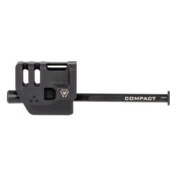 Strike Industries G4MDCOMPC Mass Driver Compensator Black Aluminum with 1.41 OAL for 9mm Luger Glock 19 Gen4