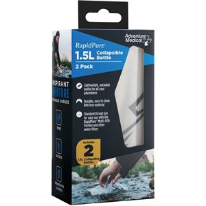 1.5L Collapsible Bottle 2pk