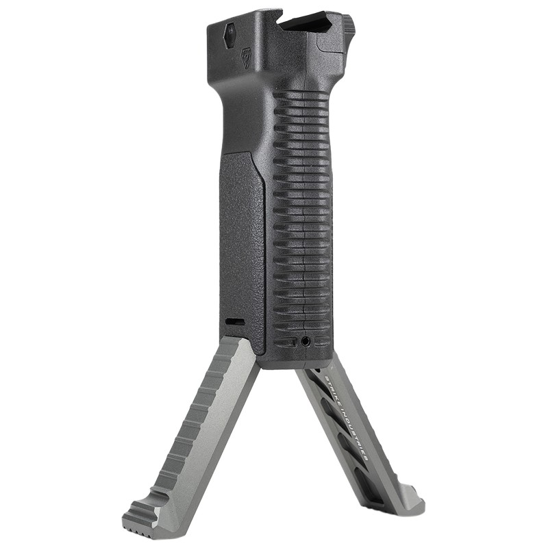 Strike Industries ARALBIPODGY Bipod Grip  Gray Polymer