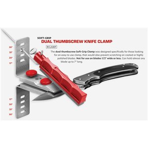 Soft-Grip Knife Clamp (LSRCLAM