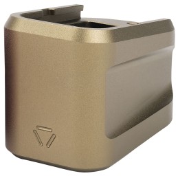 Strike Industries EMPALG19FDE Extended Mag Plate  Fits Glock G19 Flat Dark Earth 6061 T6 Aluminum