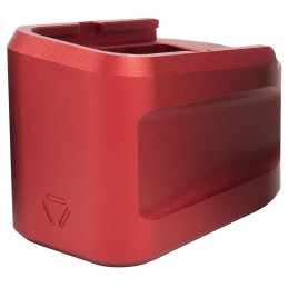 Strike Industries EMPALG19RED Extended Mag Plate  Fits Glock G19 Red 6061 T6 Aluminum