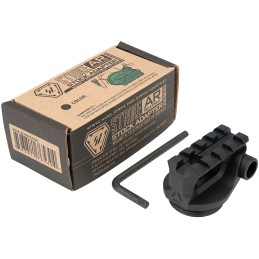 Strike Industries ARPSABK Picatinny Stock Adapter  Black Anodized for ARPlatform