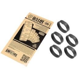 Strike Industries BANGBAND Bang Band  Made of Black Rubber 5 Pack