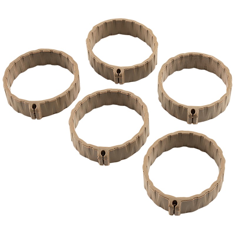 Strike Industries BANGBANDFDE Bang Band  Made of Flat Dark Earth Rubber 5 Pack