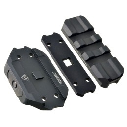 Strike Industries REXRISERBK R.E.X. Riser  Black Anodized