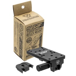 Strike Industries GSURF Scorpion Universal Mount Low Profile  Black Anodized Aluminum Compatible wGlock Gen15 Except 424343X48 D