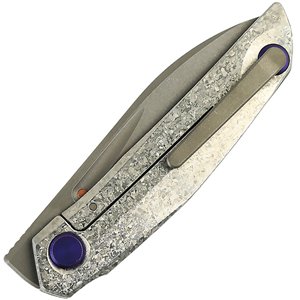 VK Anub Framelock Crystal Ti