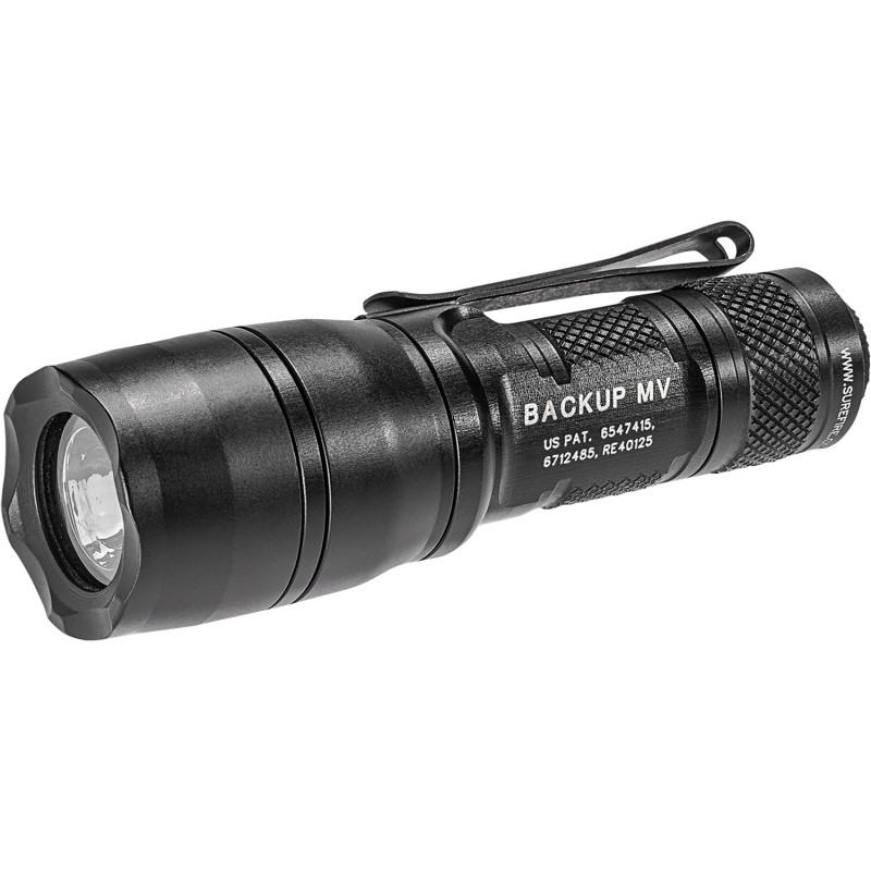 SureFire E1BMV E1B Backup MaxVision Black Anodized Aluminum White LED 5400 Lumens 86 Meters Range