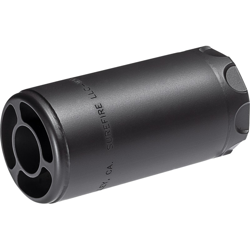 SureFire WARDEN1228BK Warden  5.56mm7.62mm 12x28 Stainless Steel Black Cerakote