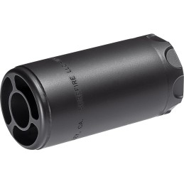 SureFire WARDEN5824BK Warden  5.56mm7.62mm 58x24 Stainless Steel Black Cerakote