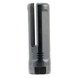 SureFire 3PELIMINATOR5561228 3P Eliminator Flash Hider Black Nitride Stainless Steel with 1228 tpi Threads  2.60 OAL for 5.56x45