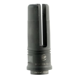 SureFire SF3P5561228 Suppressor Adapter Flash Hider 5.56x45mm NATO 1228 tpi Stainless Steel Black Nitride