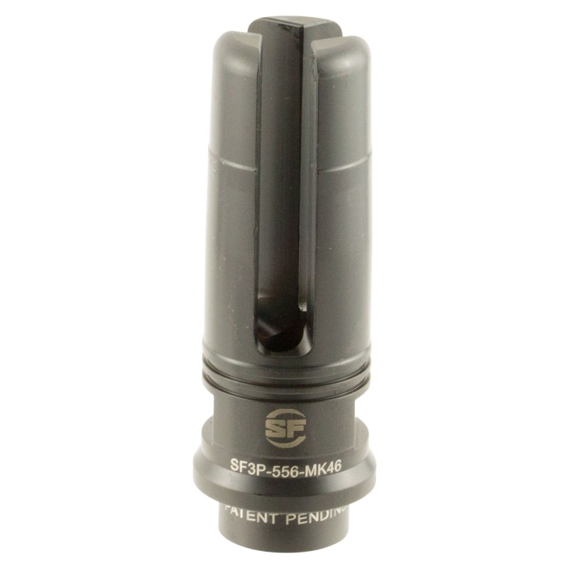 SureFire SF3P556MK46 SOCOM 3Prong Flash Hider 5.56x45mm NATO 91624 tpi Steel Black Nitride