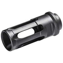 SureFire SFCT5561228 ClosedTine Flash Hider Black DLC Stainless Steel with 1228 tpi Threads  2.30 OAL for 5.56x45mm NATO AR15