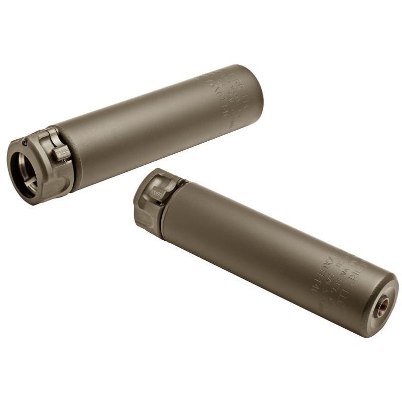 SureFire SOCOM556RC2DE SOCOM556RC2  5.56x45mm NATO 1.50 Diameter Flat Dark Earth AluminumStainless Steel