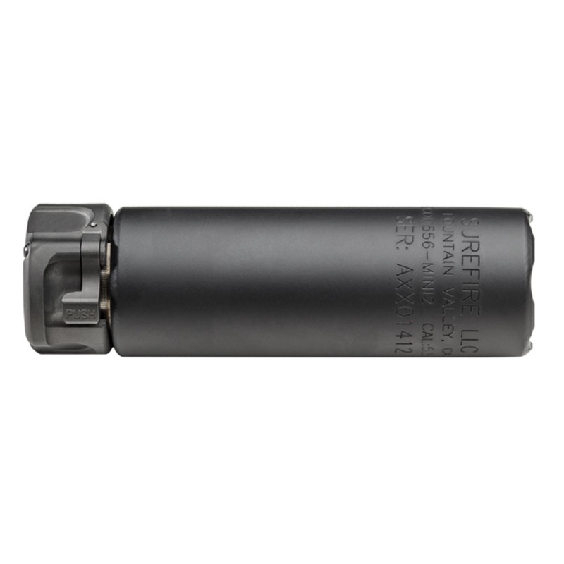 SureFire SOCOM556MINI2BK SOCOM556MINI2  5.56x45mm NATO 1.50 Diameter Black AluminumStainless Steel