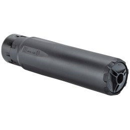 Gemtech 13549 Abyss  5.56mm Cal Black Stainless SteelTitanium Tube Muzzle Brake  ETM Adapter Included