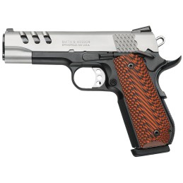 Smith  Wesson 170344 1911 Performance Center  45 ACP 4.25 Throated Barrel 81 Black Scandium Frame Ported Matte Stainless Steel S