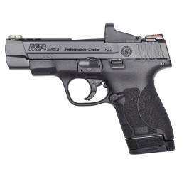 Smith  Wesson 11788 MP Performance Center Shield M2.0 9mm Luger 4 Ported Barrel 71 Or 81  Black Polymer Frame  PortedOptic Cut A