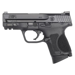 Smith  Wesson 12481 MP M2.0  SubCompact 9mm Luger 121 3.60 Black Armornite Stainless Steel Barrel  Serrated Slide Matte Black Po