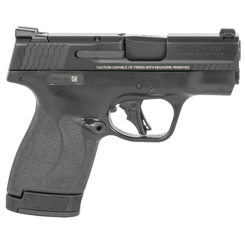 Smith  Wesson 13250 MP Shield Plus MicroCompact 9mm Luger 101131 3.10 Black Stainless Steel Barrel Matte Black Armonite Serrated