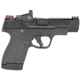 Smith  Wesson 13253 Performance Center MP Shield Plus 9mm Luger 4 Ported 101131 Black Matte Black Armornite Stainless Steel Port