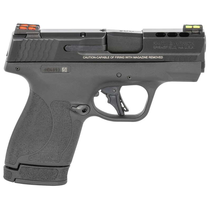 Smith  Wesson 13254 MP Performance Center Shield Plus 9mm Luger 3.10 Ported Barrel 101 Or 131 Black Polymer Frame Ported Armorni