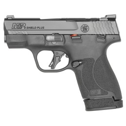 Smith  Wesson 13536 MP Shield Plus MicroCompact Frame 9mm Luger 101131 3.10 Black Armornite Steel Barrel  Optic CutSerrated Stai