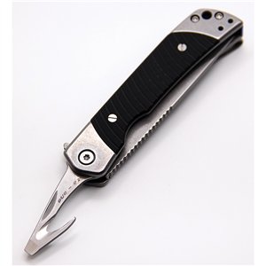 Duo Linerlock Drop Point Black