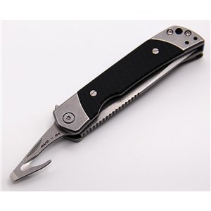 Duo Linerlock Tanto Black