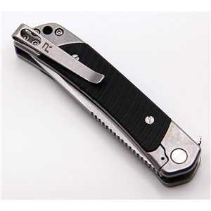 Duo Linerlock Tanto Black