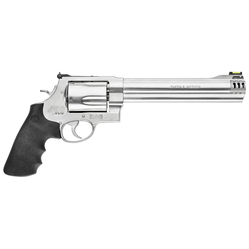 Smith  Wesson 163460 Model 460 XVR 460 SW Mag 8.38 Threaded Stainless Steel Barrel  5rd  Cylinder Satin Stainless Steel XFrame T