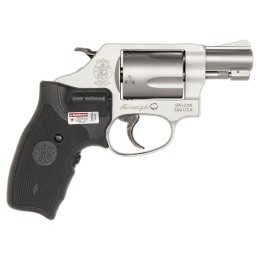 Smith  Wesson 163052 Model 637 Airweight 38 SW Spl P 5 Shot 1.88 Stainless Steel BarrelCylinder Matte Silver Aluminum Alloy JFra