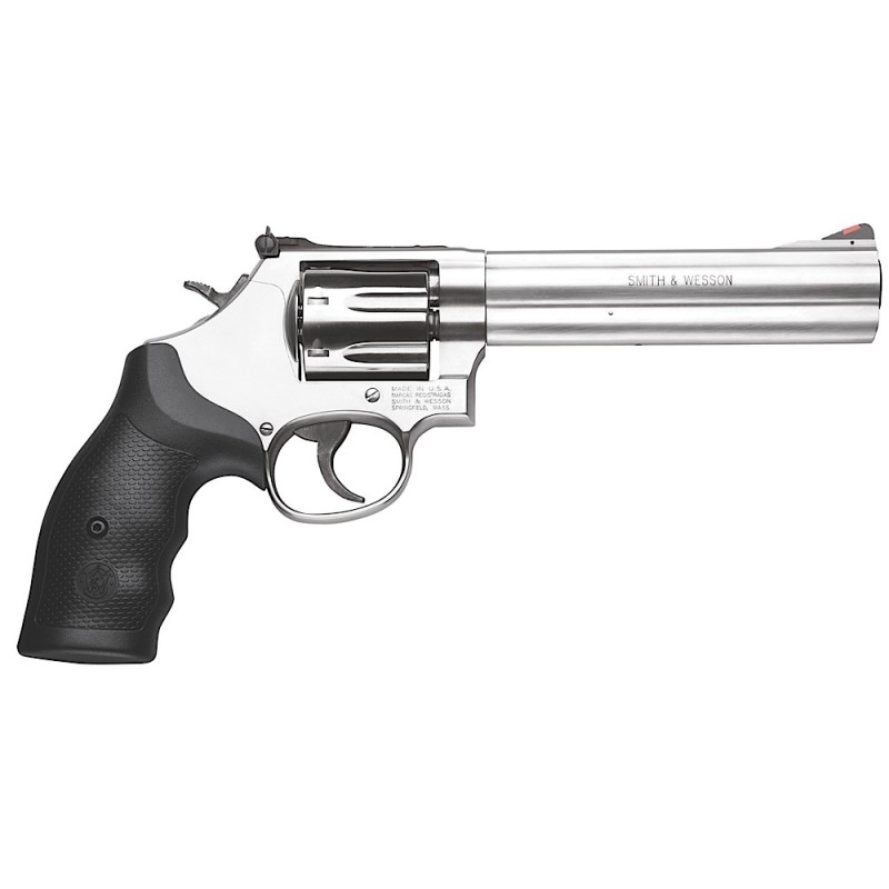 Smith  Wesson 164198 Model 686 Plus 357 Mag or 38 SW Spl P  Stainless Steel 6 Barrel  7rd   Cylinder Satin Stainless Steel LFram