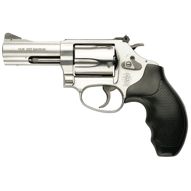 Smith  Wesson 162430 Model 60  357 Mag or 38 SW Spl P 5 Shot 3 Stainless Steel BarrelCylinder Satin Stainless Steel JFrame Expos